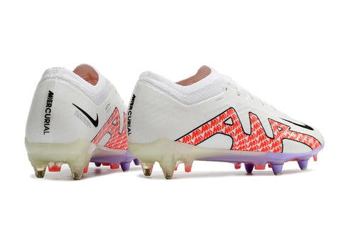 Nike Mercurial Vapor XV Elite SG Field Shoe - White and Red