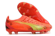 Puma Ultra Ultimate Field Boot - Orange and Green