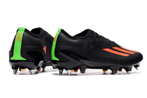 Adidas X Speed portal SG football boot Field BLACK-ORANGE