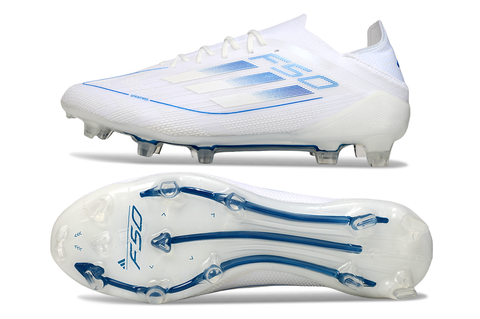 Adidas F50 Elite Laceless FG White